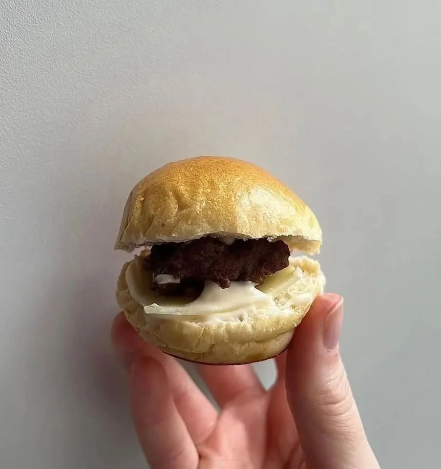 Mini hambúrguer